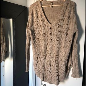 Oversized free people sweater